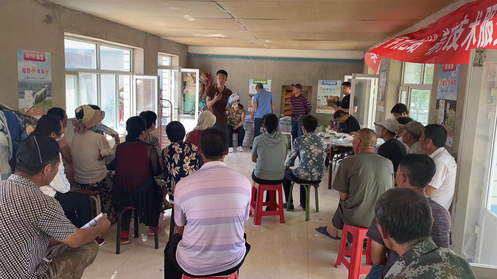 技术走村进户，服务终端养殖 —美瑞蒂克养殖技术服务下乡