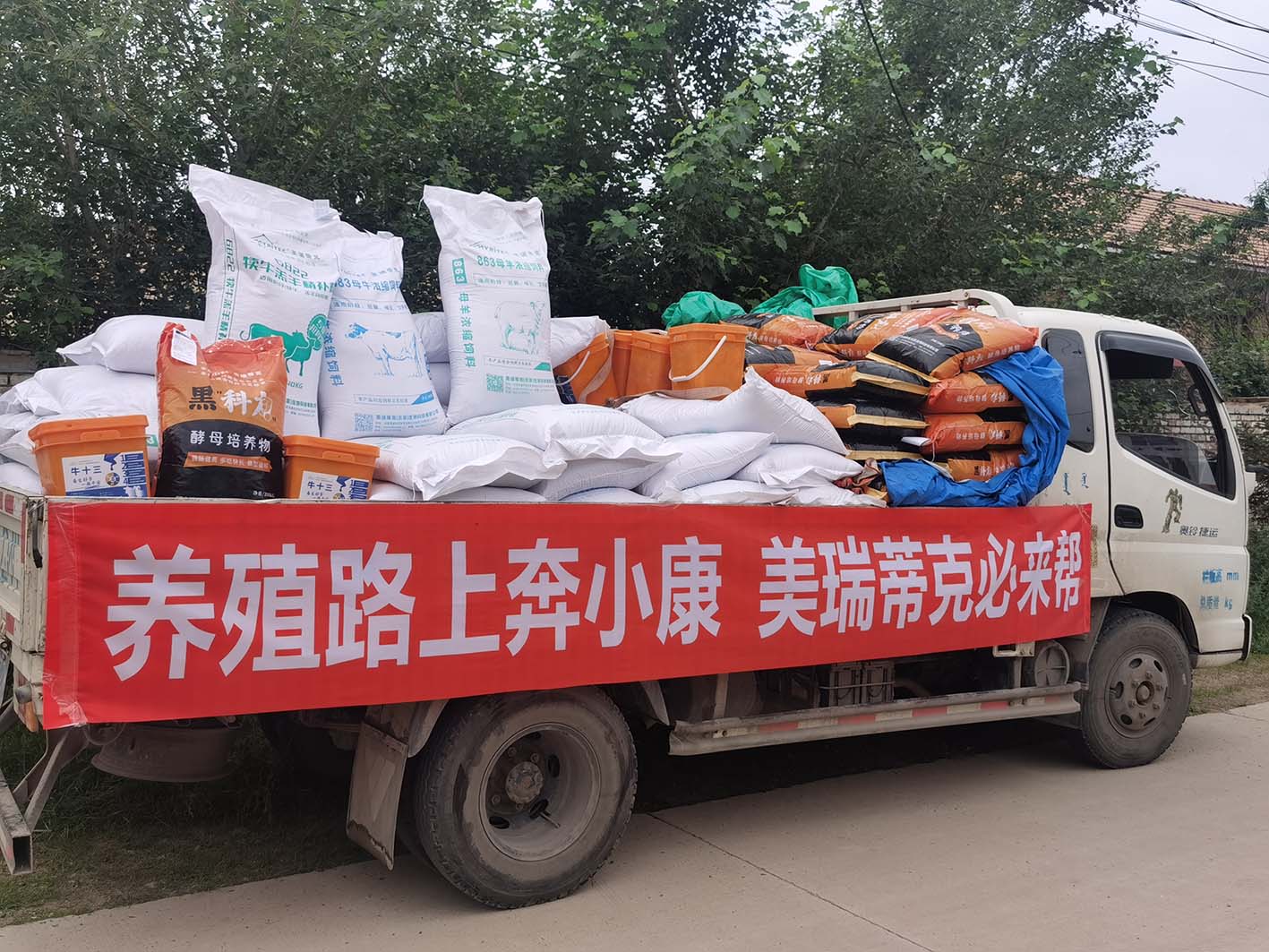 勇担反刍发展使命 实干助力养殖收益 ——美瑞蒂克反刍养殖技术下乡大庙镇公主陵村